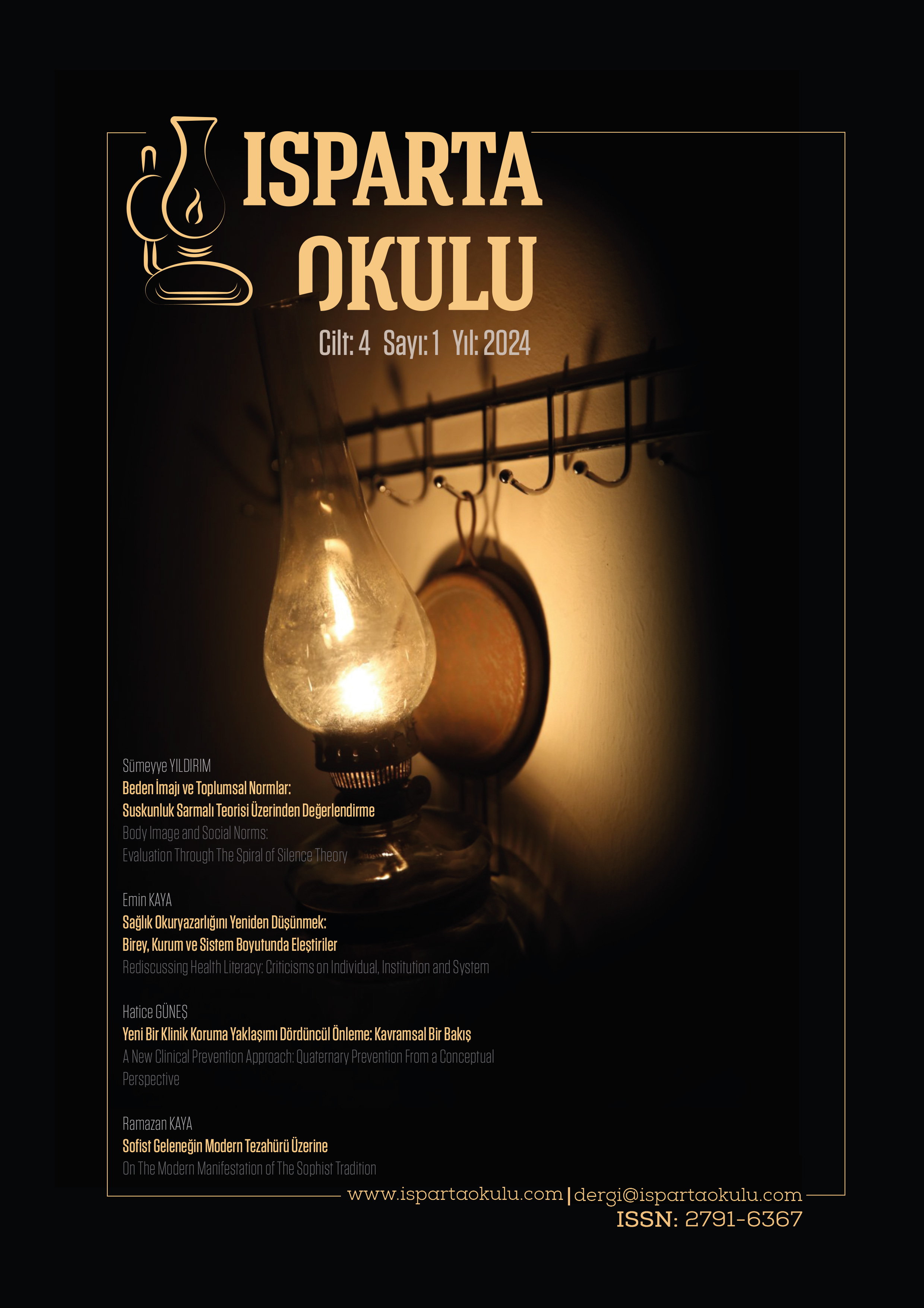 Cilt: 4 Sayı: 1 Yıl: 2024